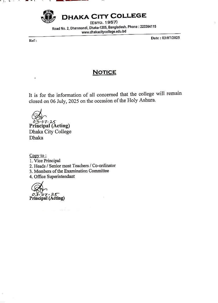 Notice