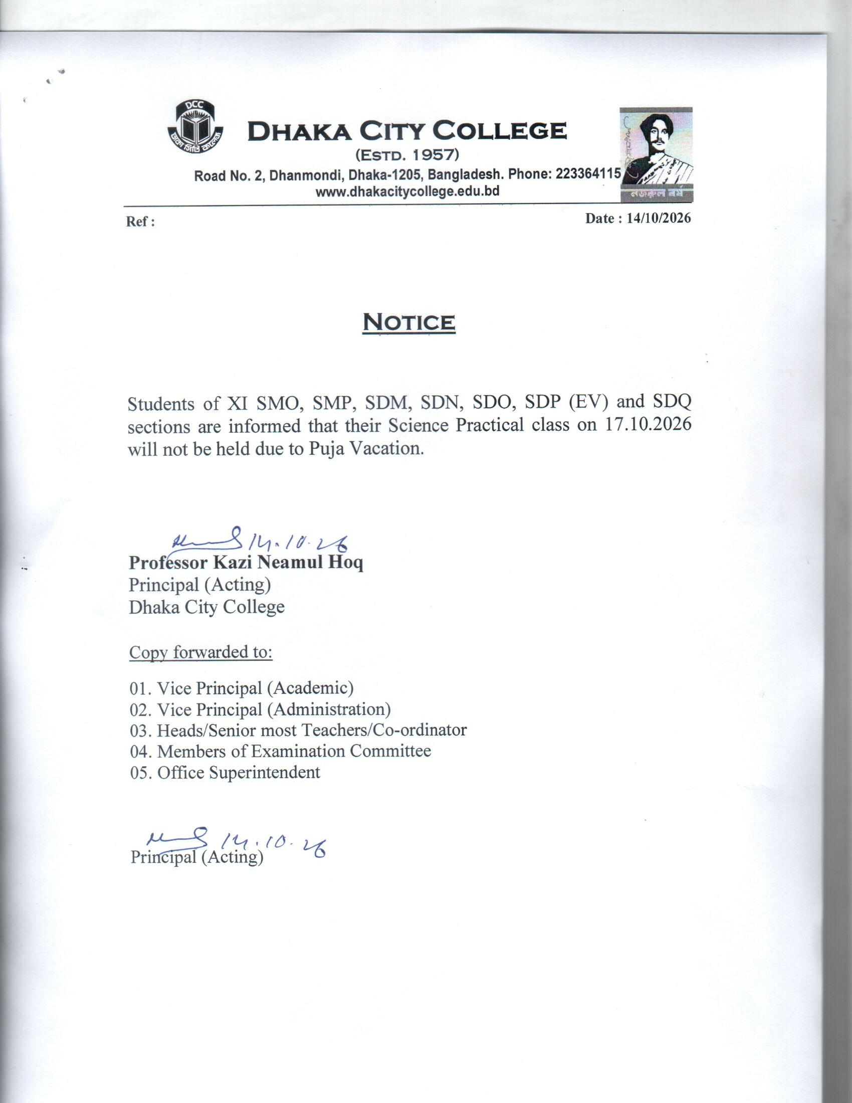 Notice